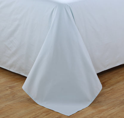 Fresh Ink Floral Bird Custom Size Bed Sheet Linen Set Hidden Button Closure Inner Corner Ties Custom Size Bed Sheets