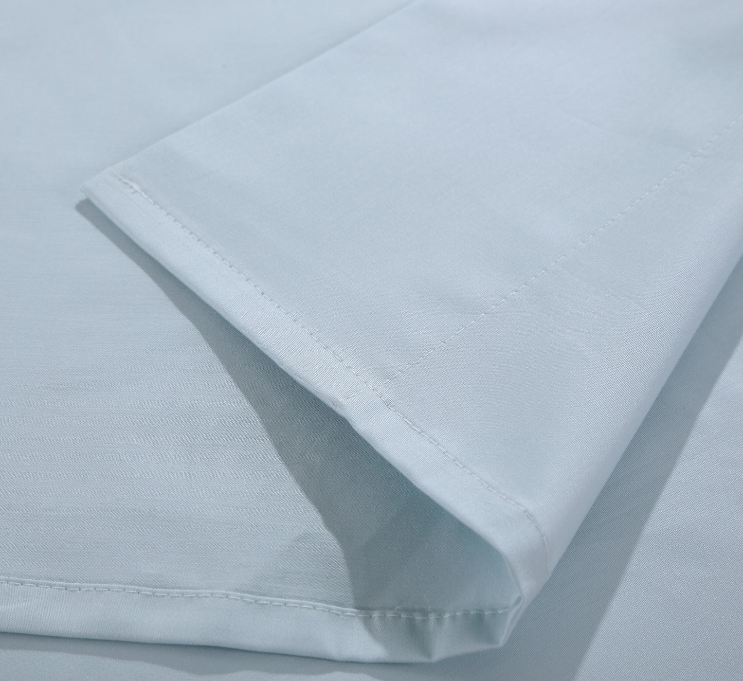 Fresh Ink Floral Bird Custom Size Bed Sheet Linen Set Hidden Button Closure Inner Corner Ties Custom Size Bed Sheets